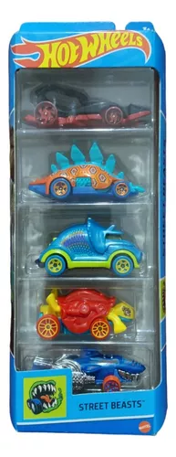 Carrinhos Hot Wheels c/ 5 Carros - Mattel - nivalmix