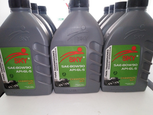 Aceite 80w90 Valvulina Cajas Sincrónicas Gl-5 Sky