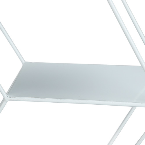 Estante Colgante Hexagonal Simple De Hierro Forjado Hexagona