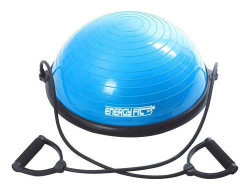 Bosu Semi Esfera 45 Cm Equilibrio + Set Bandas + Inflador