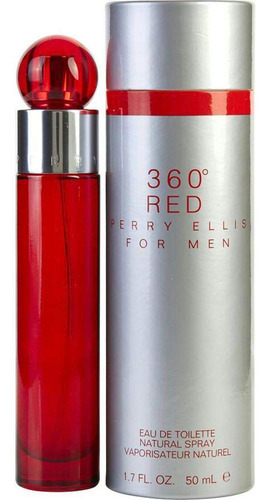 Perfume Perry Ellis 360 Red Eau De Toilette, 50 Ml, Para Hom
