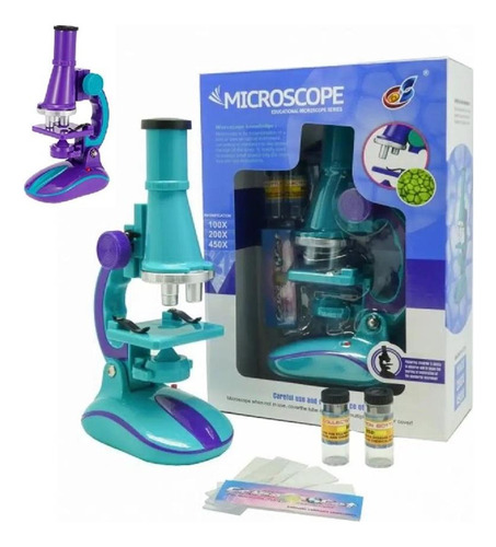 Laboratorio Infantil Microscopio Com Acessorios