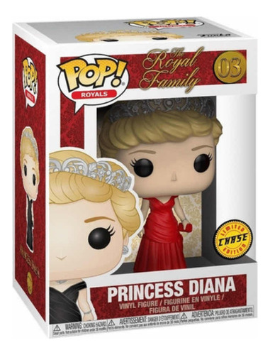 Funko Pop! Royals - Princesa Diana De Gales #03 Chase