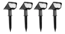 Comprar Estaca Solar Jardin O Pared Ip65 Luz Calida Macroled X 4