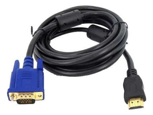 Cable Adaptador Vga-hdmi De 5 Mts Tv, Monitores, Convertidor