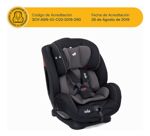 Silla De Auto Convertible Stages Coal Joie Color Negro