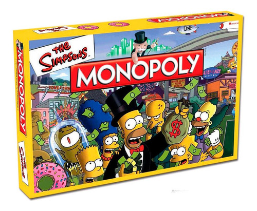Monopoly The Simpsons Toyco
