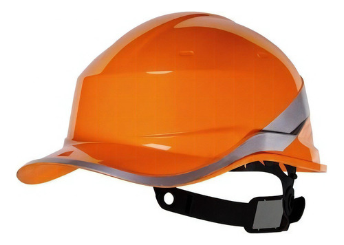 Capacete Baseball Diamond V Delta Plus Cor Laranja