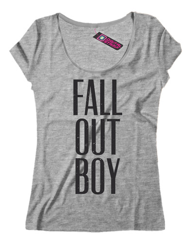 Remera Mujer Fall Out Boy Rp119 Dtg Premium