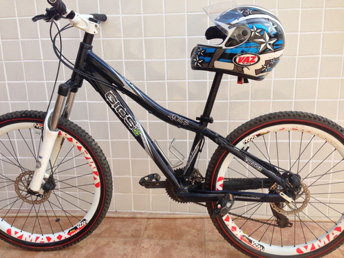 Bicicleta Gios Frs + Capacete Vaz (donwhill)