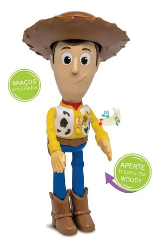 Muñeca de Woody Toy Story con sonido que dice frases - Elka