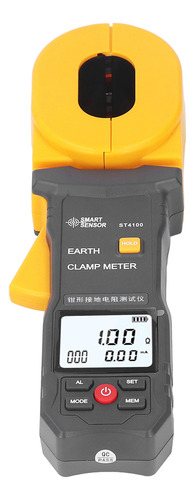 Medidor De Resistencia Al Suelo Con Pinza, Lcd, Digital, Apa