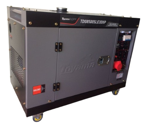 Planta Eléctrica Toyama Diésel Xp  Tdg8500sle3dxp 8.5kva / T