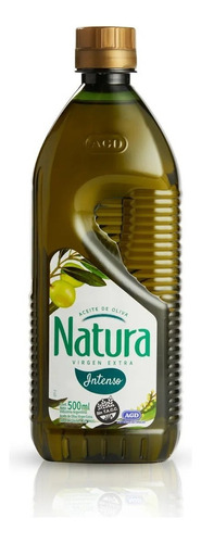 Aceite de oliva virgen extra intenso Natura botellasin TACC 500 ml 