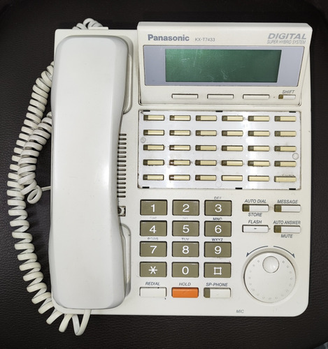 Teléfono Panasonic Kx-t 7433