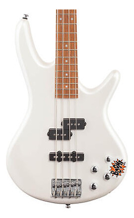 Ibanez Gsr200 4-string Bass Guitar, Pearl White Eea