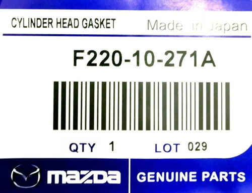 Empacadura Camara B2200 Bt50 2.2 4x2 4x4 Mazda Tienda Fisica