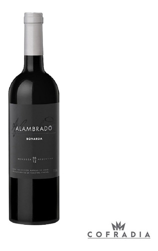 Imagen 2 de 2 de Vino Alambrado Bonarda Santa Julia 750ml Bebidas Caja X6 Bot