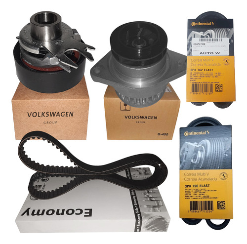 Kit Distribucion Bomba Poli V Vw Suran 2015 2016 2017