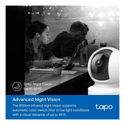 Cámara De Seguridad Tp-link Tapo C202 Visión Nocturna Fhd