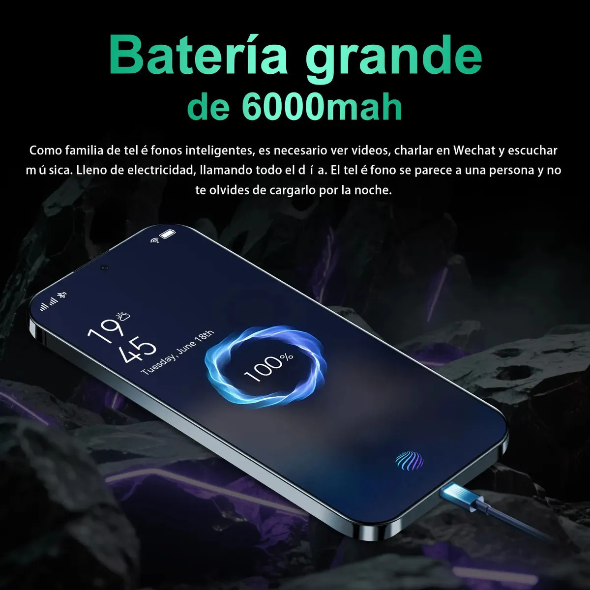 Android14 Celular Pava6 Pro Gamer Dual Sim 512gb Rom 16gb Ram 5g Ai Smartphone 6000mah Dimensity9400 Camara 32mp+108mp Pantalla 6.78 Frecuencia De Actualizacion Ultraalta