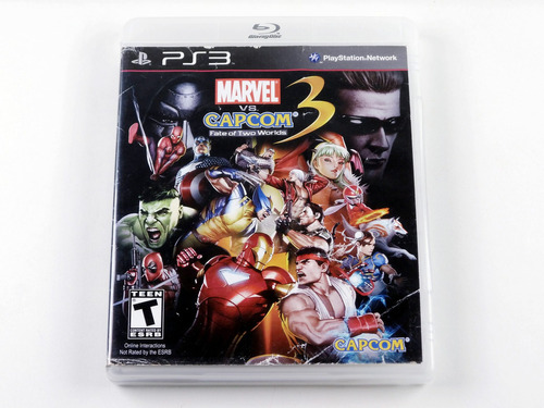Marvel Vs Capcom 3 Fate Of Two Worlds Origin. Playstation 3