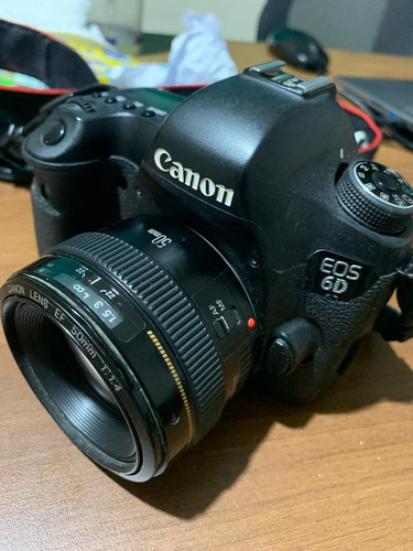  Canon Eos 6d (n) Dslr Cor  Preto