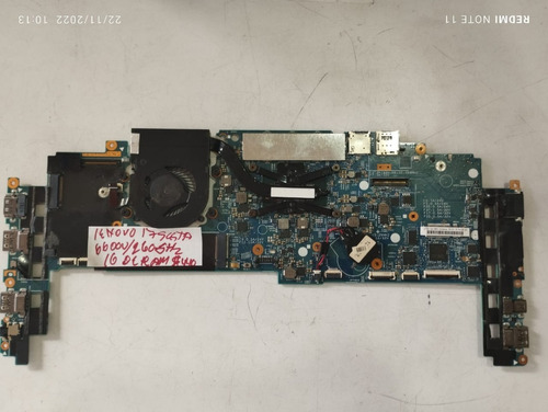 Board Portátil Lenovo Yoga X1 Core I7 De 6 Generación 16ram