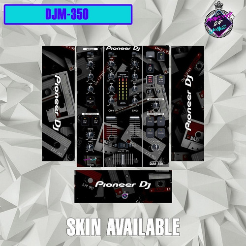 Pioneer Djm-350 Calcomania-skin