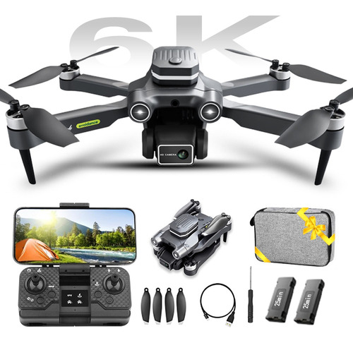 Porik Dron Profesional Sin Escobilla 6k Gps 2 Batería Regalo