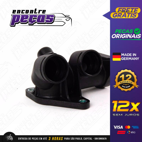 Flange De Água Cabeçote Passat 1.8 Turbo 97 A 2005 Alema