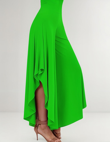 Pantalón Largo De Corte Holgado Tipo Holán Para Mujer