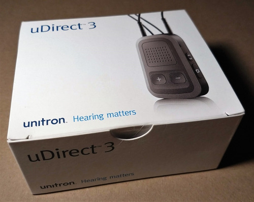Imagem 7 de 10 de Utv3 Unitron + Udirect3 - Transmissor Tv Aparelho Auditivo