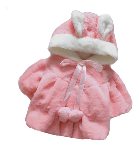 Sudadera Con Capucha De Invierno Para Niñas Pequeñas, Color