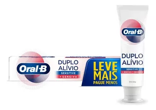 Creme Dental Duplo Alívio Sensitive 140g Oral-b