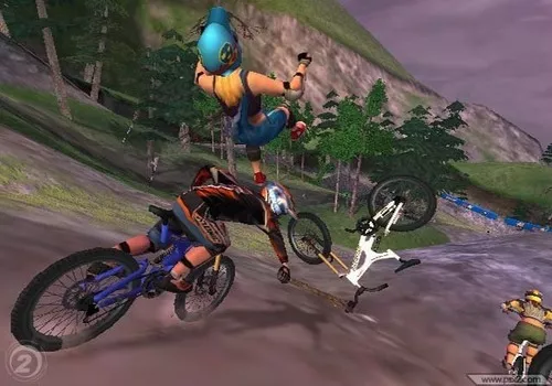 Jogo Downhill Domination play 2 ( Bicicleta )