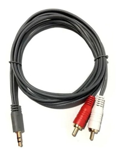 Cable Audio/video 3.5 St Macho A 2 Rca Macho 3m Vapex