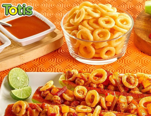 Totis Donita Delicioso Sabor Sal Y Limón, 25 Pz 10 Gms C/u