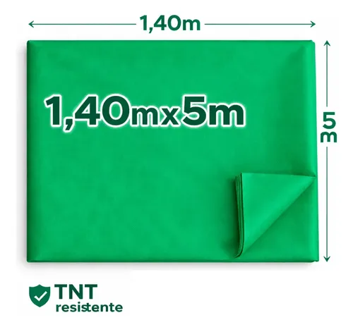 Tnt 40g Tecido Não Tecido Toalha Mesa 1,40x5 Metros Liso Kit