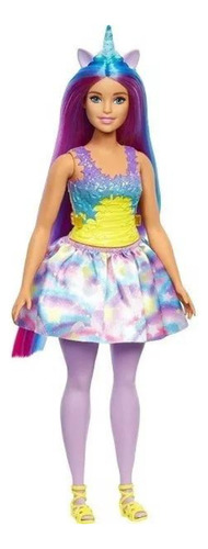 Muñeca Unicornio Barbie Dreamtopia Mattel