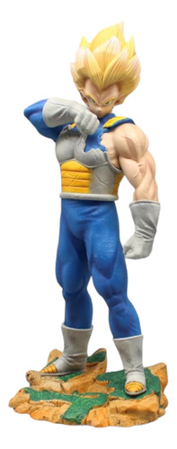 Figura Vegeta Ssj 28cm Dragon Ball Z Importado Anime 