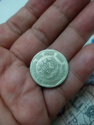 Moneda Un Nuevo Sol. Perú. 2008. 