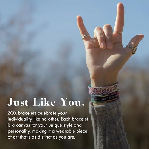 Bracelets Zox: Eres Suficiente | Banda Elástica Elástica Con