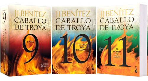 Caballo De Troya 9 Caná + 10 Relámpago + 11 Eliseo (3 Libros