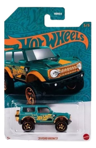 Hot Wheels 21 Ford Bronco 56th Anniversary 1:64