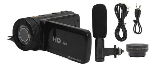 Grabadora De Cámara De Vlogging Hd 1080p 16mp Portátil Con Z