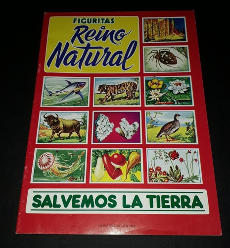 Album De Figuritas Reino Natural Salvemos La Tierra , Vacio