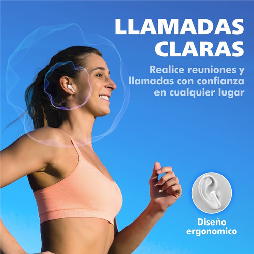 Audífonos Inalámbricos Tws Kbod C17 Bluetooth 5.0 Tipo C