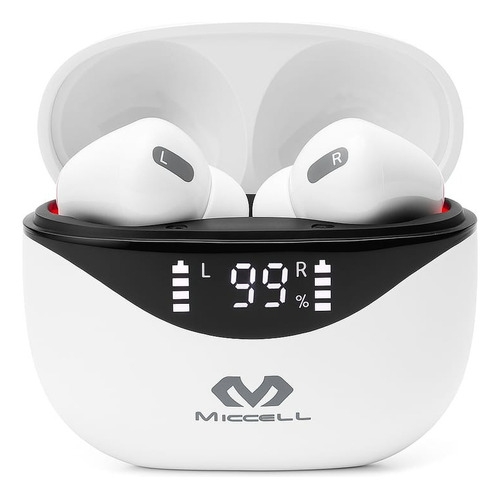 Auricular Miccell Anc 38db Display Led Bluetooth 5.2