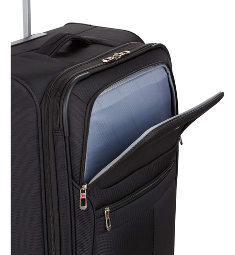Bagagem De Mão Swissgear 4010 Softside De 18 Polegadas Preta
